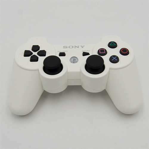 PS3 Controller Hvid - PS3 Tilbehør (B Grade) (Genbrug)